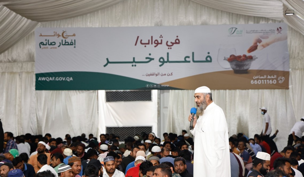 Thousands Gather Daily at AWQAF Iftar Tents for Ramadan Meals